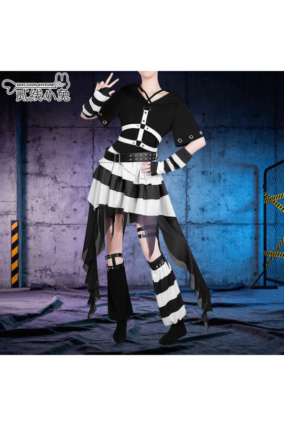 2XXT Cosplay Vtuber Tsukino Mito Prisoner No.310 Cosplay Costume